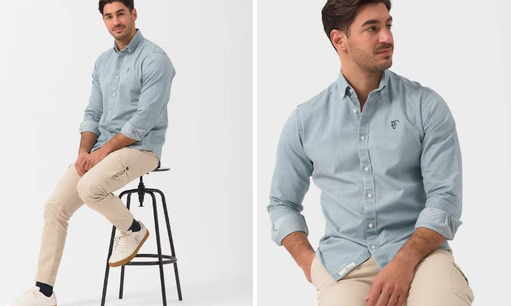 camisas basicas fondo de armario hombre