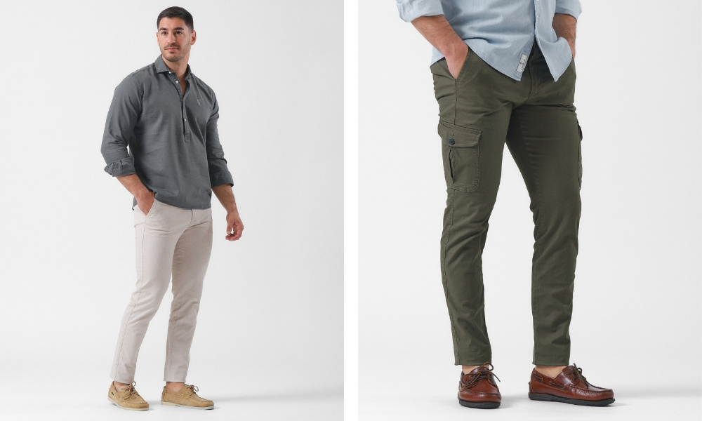 Chinos cargo verdes - La Garrocha