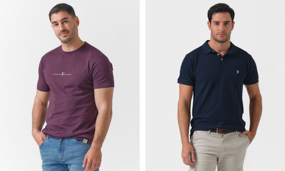 Look camiseta y jeans, look polo y chinos - La Garrocha Look camiseta y jeans, look polo y chinos - La Garrocha