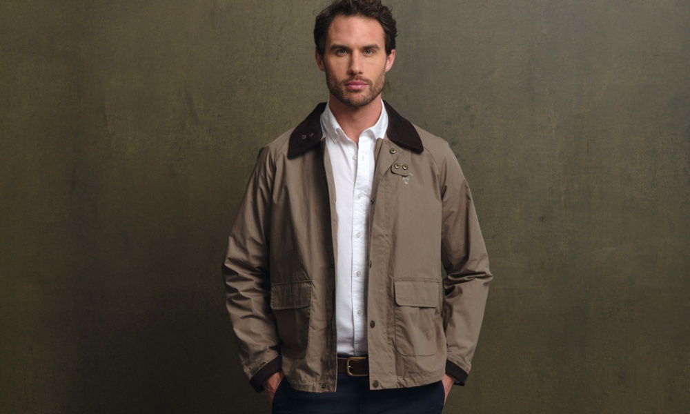 Chaqueta Efecto Encerado | Greige - La Garrocha Chaqueta Efecto Encerado | Greige - La Garrocha