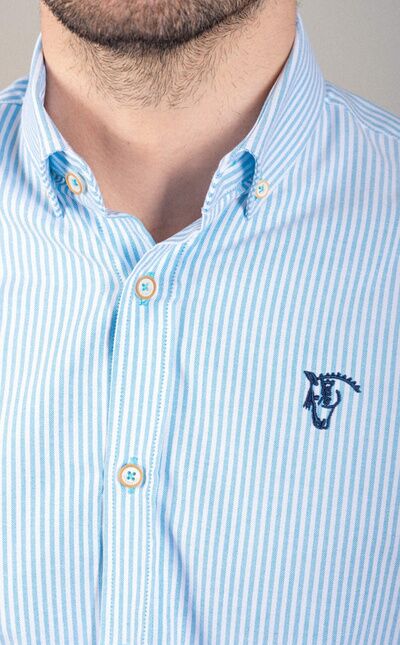Camisa Ribera | Aguamarina