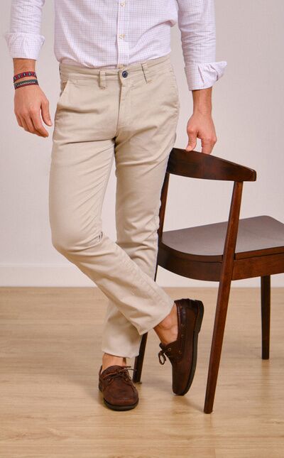 Chinos | Beige Claro