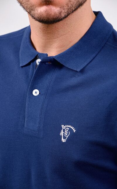 Polo Oxford | Azul Noche