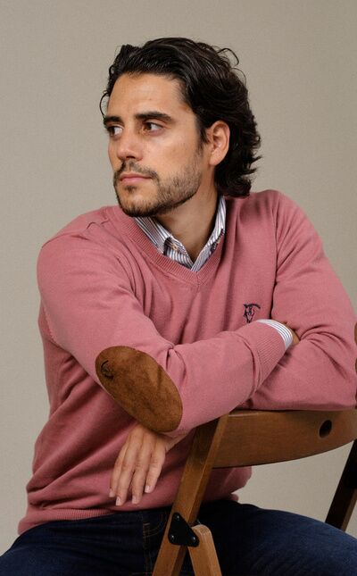 Jersey de Pico con Coderas | Rosa
