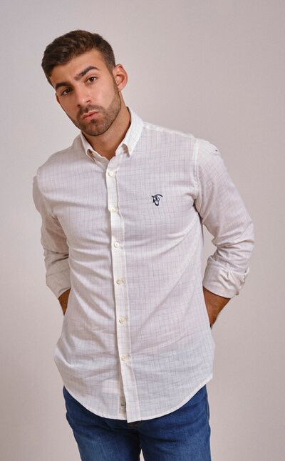 Camisa Milo | Celeste