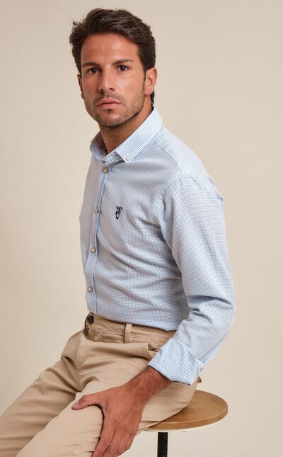 Camisa Azalea | Celeste