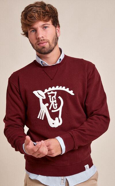 Sudadera Brand | Tinto