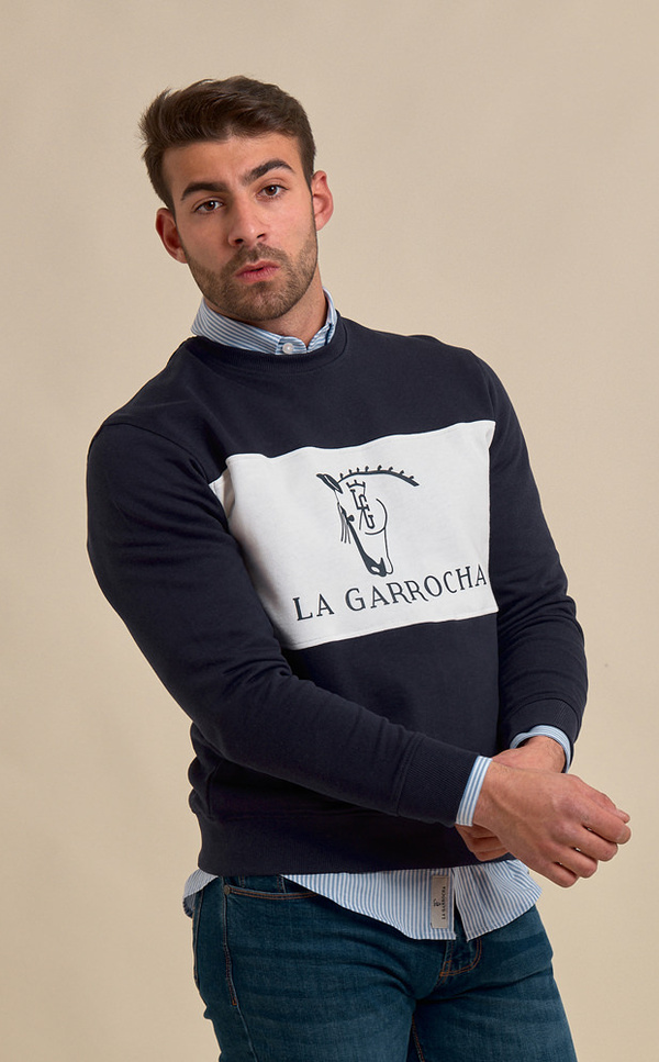 Sudadera Banda Marino | La Garrocha