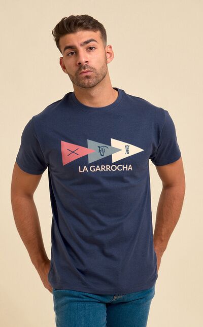 Camiseta Comfort Flag | Cobalto