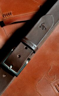Genuine Leather Belt Peña | Marrón