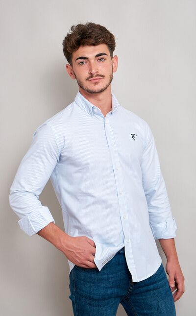 Camisa Ribera | Celeste
