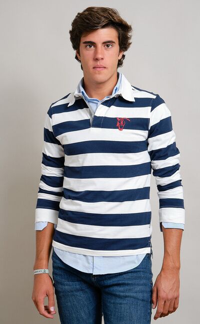 Polo Rugby de Manga Larga | Crudo