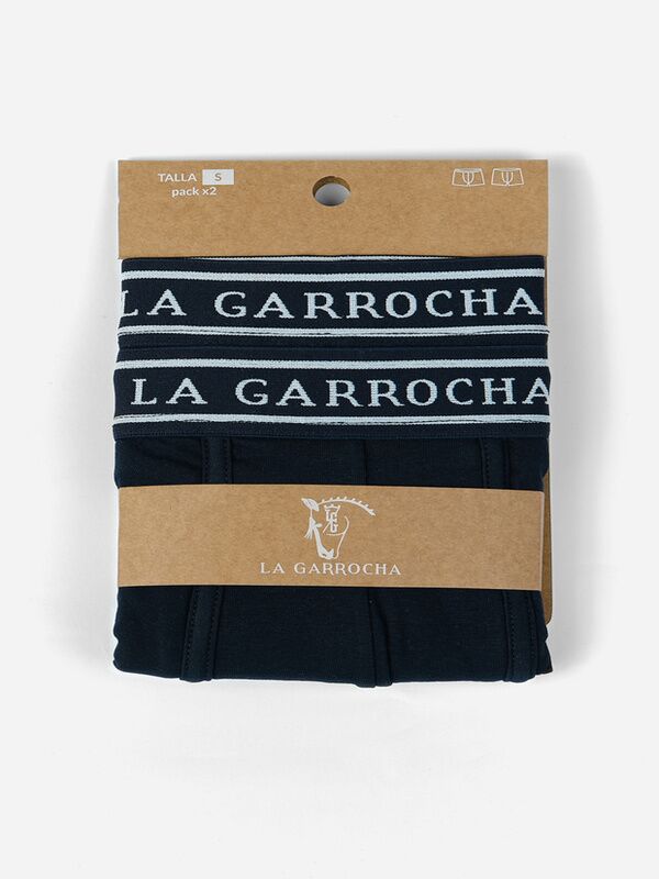 Pack Boxer Simples | Marino + Gris