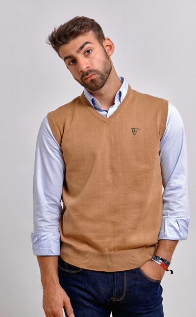 Chaleco de Punto | Camel
