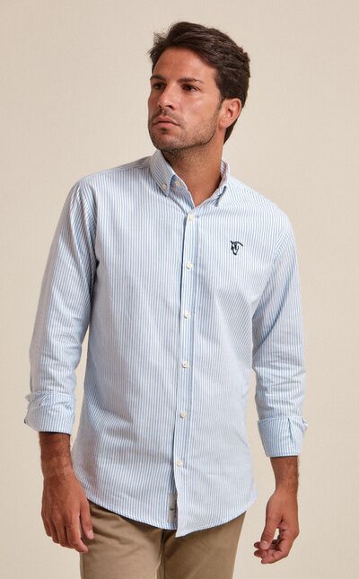Camisa Ribera | Celeste