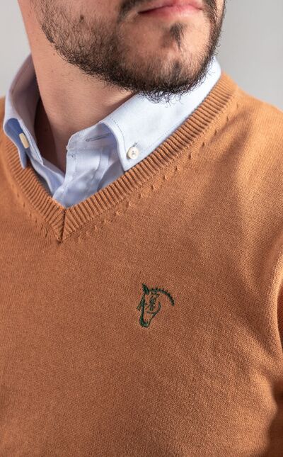 Jersey de Pico con Coderas | Camel