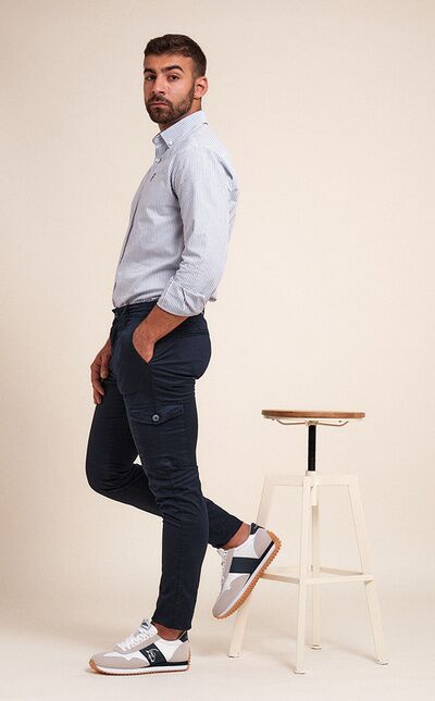 Chinos Cargo | Marino