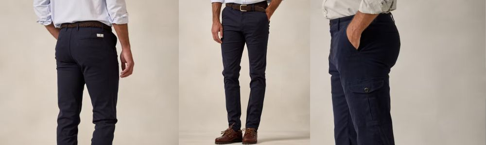 Combinar pantalón azul marino de hombre: Reglas esenciales de estilo